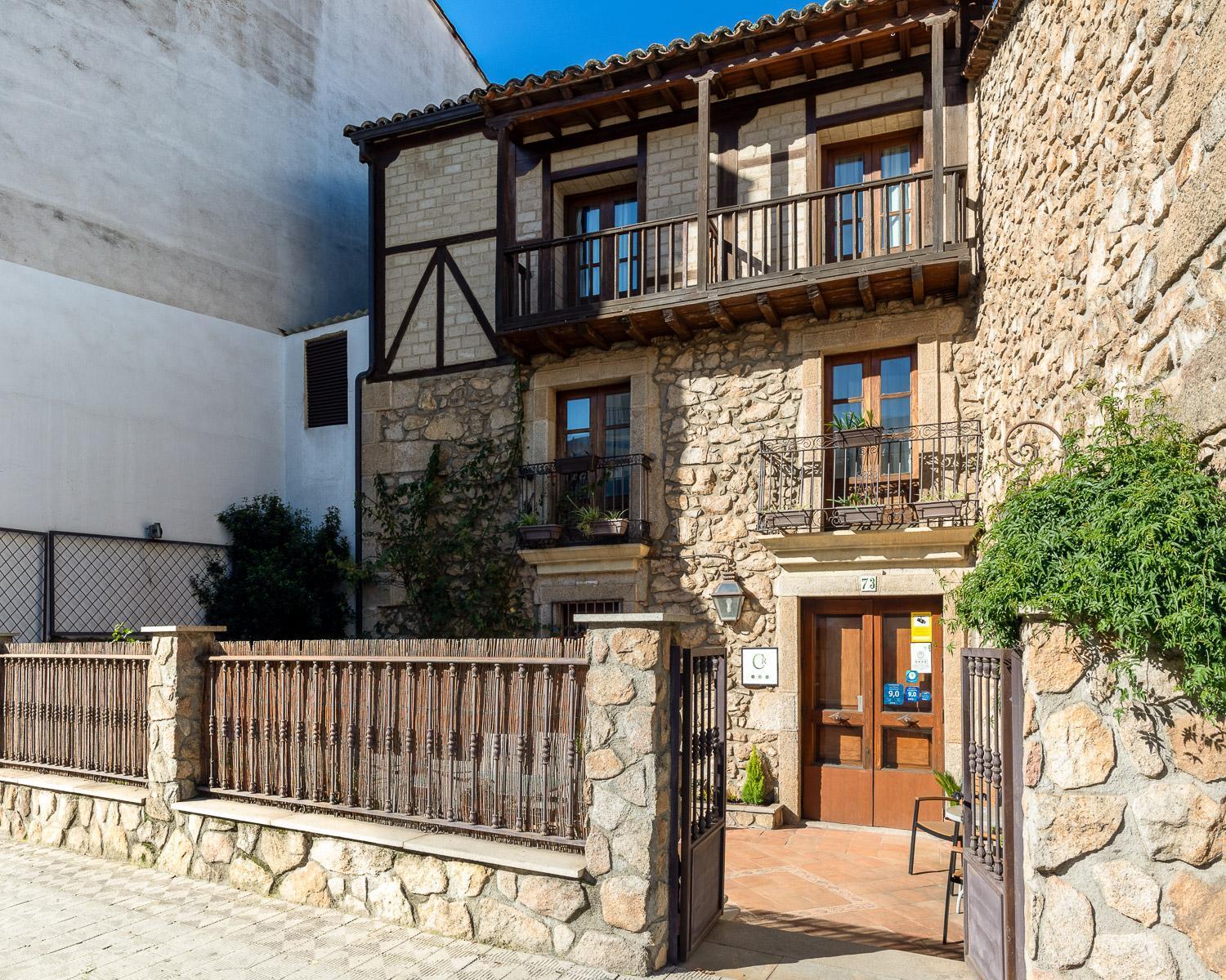 Casa Rural La Fuente Del Jerte Navaconcejo Eksteriør bilde